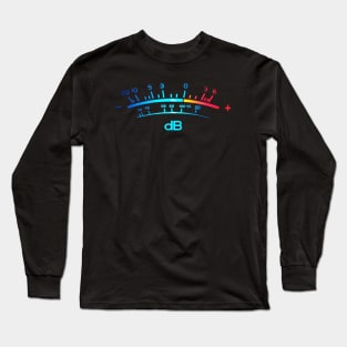 VU METER VOLUME Long Sleeve T-Shirt